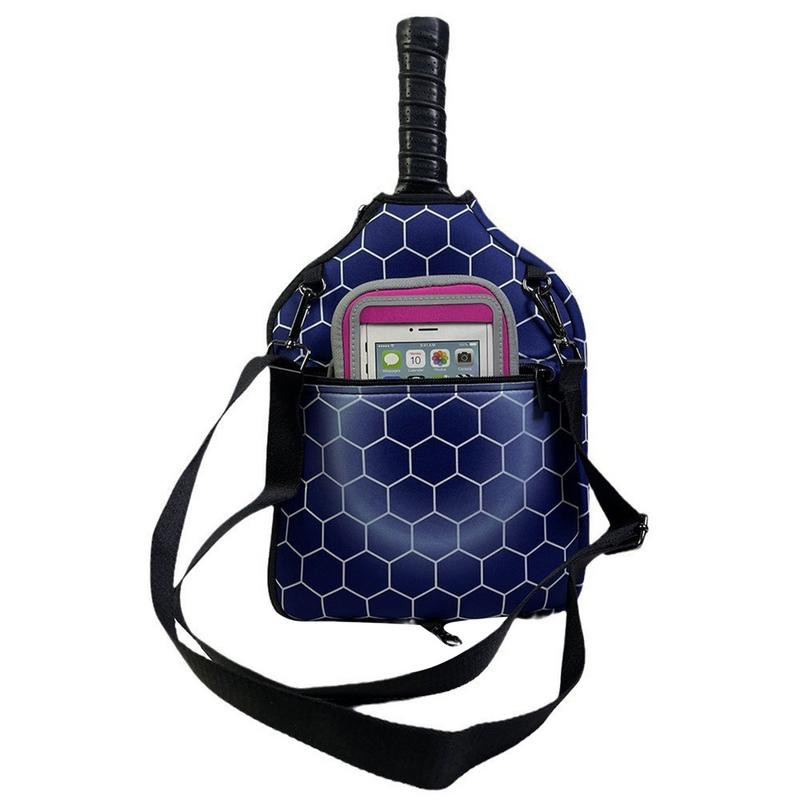 Teniss Crossbody Soma Sporta Tenisa Mugursoma Tenisa Paddle Skvoša Slinga Somas Crossbody Tenisa Soma Sporta Mugursoma Viegla