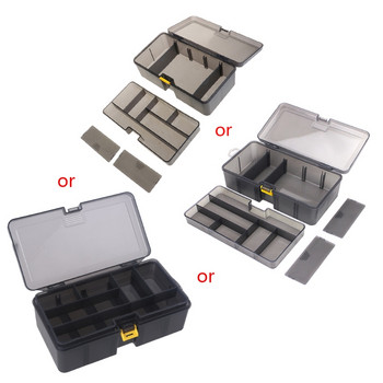 Portable Small Box Multipurpose Storage Box Organizer Εργαλειοθήκη Κουτί διπλής στρώσης Storage Assortment Boxes Small Parts Box