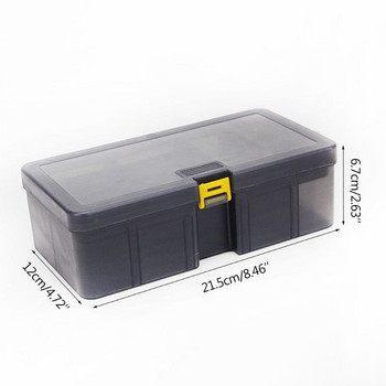 Portable Small Box Multipurpose Storage Box Organizer Εργαλειοθήκη Κουτί διπλής στρώσης Storage Assortment Boxes Small Parts Box