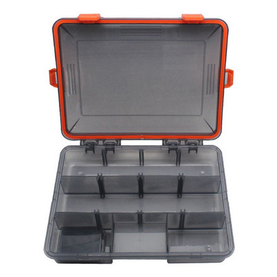 1PC rīku detaļu uzglabāšanas kaste Pārnēsājams rotaslietu instrumentu uzglabāšanas konteiners ūdensizturīgs makšķerēšanas piederumu kaste ēsmas āķa uzglabāšana 23 * 18 * 5 cm