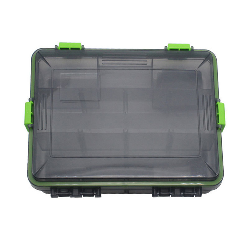 1PC rīku detaļu uzglabāšanas kaste Pārnēsājams rotaslietu instrumentu uzglabāšanas konteiners ūdensizturīgs makšķerēšanas piederumu kaste ēsmas āķa uzglabāšana 23 * 18 * 5 cm