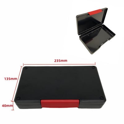 Θήκη εργαλείων Πλαστική εργαλειοθήκη Φορητή βαλίτσα ανταλλακτικά Κιβώτιο εξαρτημάτων υλικού Αξεσουάρ αποθήκευσης Κουτί εργαλείων Σετ Βιδωτή θήκη οργάνωσης