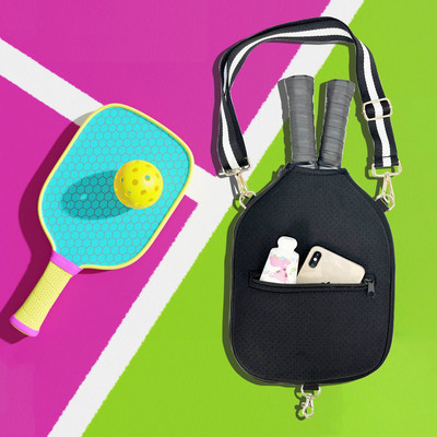 Водоустойчив хлоропренов каучук Pickle Ball Paddle Bag Racquet Моден дизайн с цип за спорт на открито Удобство Спортна чанта