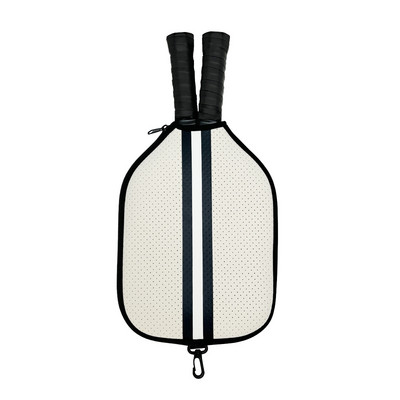 Ūdensnecaurlaidīgs hloroprēna gumijas marinēta bumbiņu lāpstiņa soma rakešu moderns rāvējslēdzēja dizains āra sporta ērtībām sporta soma