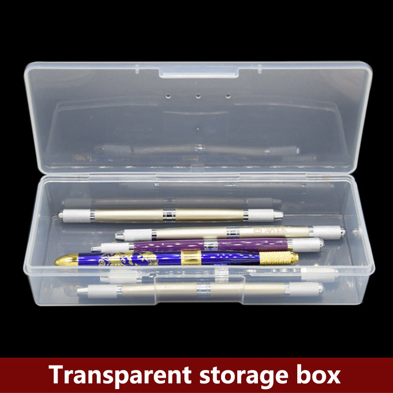 1/4/6/12 db Műanyag körömdísz tároló dobozok átlátszó rózsaszín téglalap rendező tárolók tok köröm kiegészítők kijelző dobozok