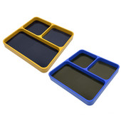 Metal Magnet Suruburi Tava 3 Grila pentru magazin Întreținere telefon mobil Piese mici Tavi magnetice pentru instrumente Ușoare Durabile