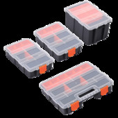 Vairāku režģu rīku kastes organizatora komplekts Aparatūras glabāšanas rīklodziņš Portatīvie rīki Organizators Mājsaimniecības glabātuve Garāža Darbnīcas instrumentu futrālis