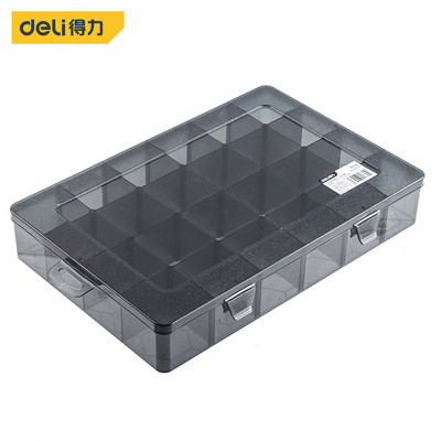 Deli 9-24 grile din plastic cu perete detașabil pentru scule Cutie de depozitare pentru bijuterii Cutii pentru organizatoare de afișare cu instrumente multifuncționale de uz casnic