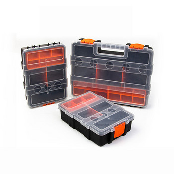 Tool Box Organizer Box Grage Εργαλειοθήκη Βίδες Επέκταση θήκης αποθήκευσης Δοχείο Άδειο βαλίτσα εργαστηρίου ABS Πλαστικά κουτιά οργάνωσης