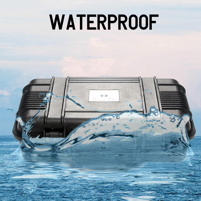 Cutie de scule din plastic ABS Carcasă rigidă rezistentă la apă Cutie uscată portabilă în aer liber Cutie de depozitare pentru echipamente de siguranță sigilată Organizator de scule antișoc