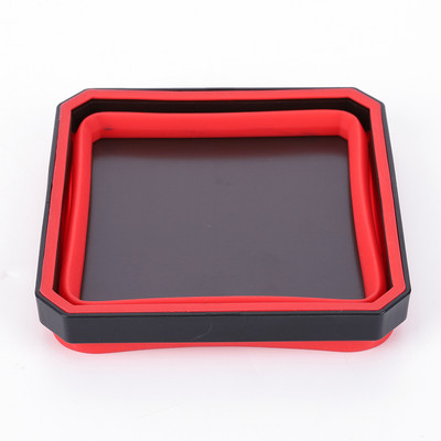 4,53 In Magnetic Repair Tray Box Πολύχρωμο πτυσσόμενο μαγνητικό βιδωτό δίσκο πλάκας μαγνητικές βίδες Εργαλεία Εξαρτήματα θήκη δίσκου