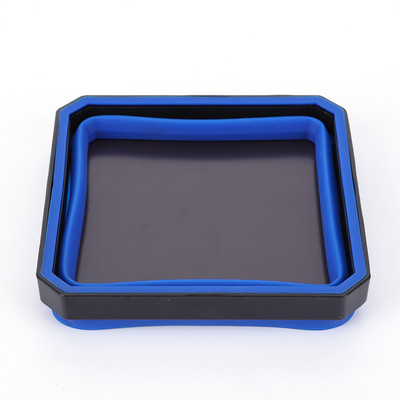 4,53 In Magnetic Repair Tray Box Πολύχρωμο πτυσσόμενο μαγνητικό βιδωτό δίσκο πλάκας μαγνητικές βίδες Εργαλεία Εξαρτήματα θήκη δίσκου