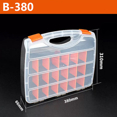 1kom Kutija za pohranu elektroničkih komponenti Plastična odvojiva ladica Vijčane matice Kutija za pohranu Kućanski hardver Organizator alata