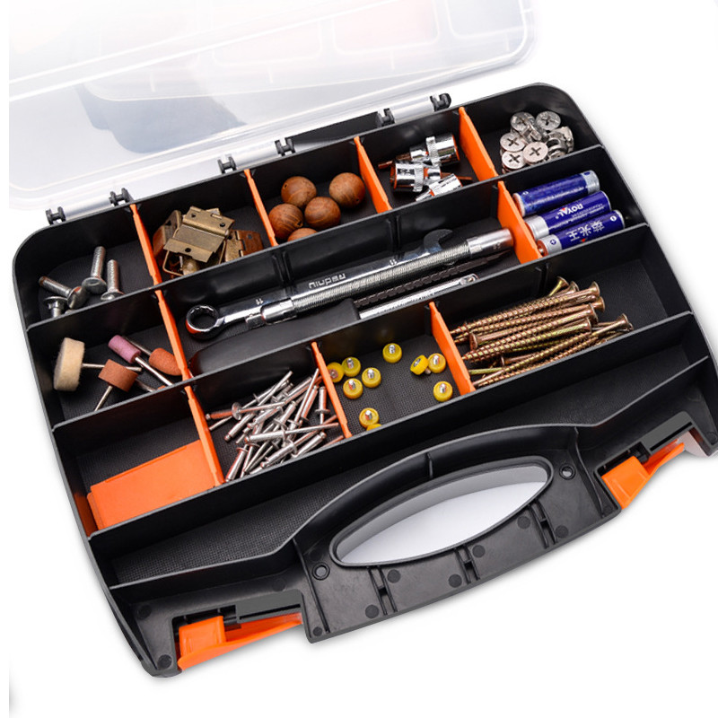 1kom Kutija za pohranu elektroničkih komponenti Plastična odvojiva ladica Vijčane matice Kutija za pohranu Kućanski hardver Organizator alata