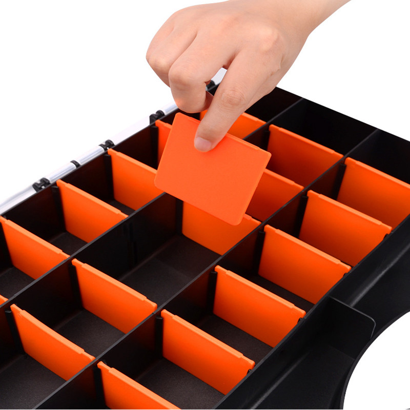 1kom Kutija za pohranu elektroničkih komponenti Plastična odvojiva ladica Vijčane matice Kutija za pohranu Kućanski hardver Organizator alata