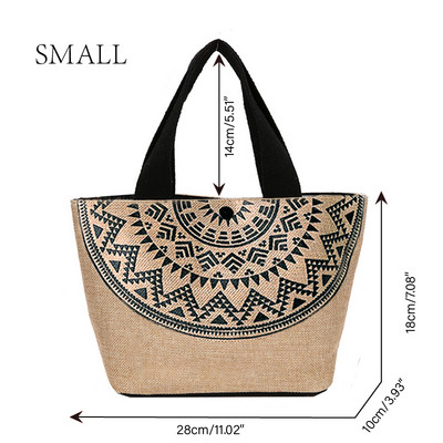 Moterų vasaros paplūdimio krepšiai Rankinės Didelės talpos moteriškas kutas ant peties krepšys Didelės raidės lininiai krepšiai Laisvalaikio mergaičių kelionių pirkinių krepšys