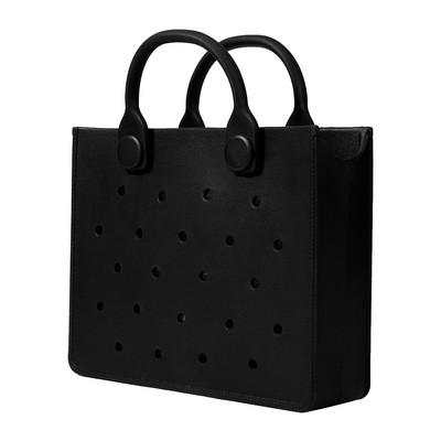 Oranžs puisis Rozā gadījuma ūdensizturīgs ceļojumu soma Sieviešu modes jauna EVA perforēta rokassomiņa Fit Charms āra pludmales somas