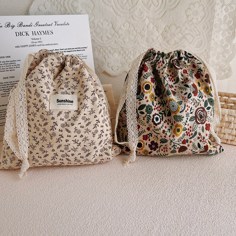 Ratiņu pārnēsāšanas komplekts ceļojumu āra autiņbiksīšu uzglabāšanas soma ar apdrukātu ziedu mammīšu soma Bērnu autiņbiksīšu soma Kokvilnas autiņu auklas kabata