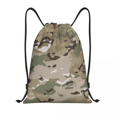 WW2 vācu Splittertarn Camo savilkšanas mugursoma sporta sporta soma vīriešiem sievietēm militārās armijas maskēšanās treniņu maiss