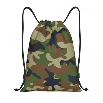 WW2 vācu Splittertarn Camo savilkšanas mugursoma sporta sporta soma vīriešiem sievietēm militārās armijas maskēšanās treniņu maiss