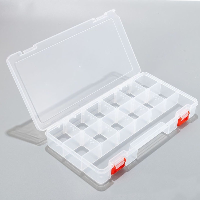 4 slāņu plastmasas kaste liela makšķerēšanas kastes skrūvju detaļu uzglabāšanas instrumentu kaste, glabāšana makšķerēšanas mānekļu kaste, piederumu kārba