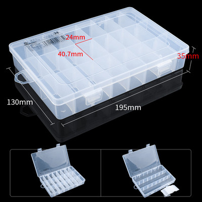 LUXIANZI ūdensnecaurlaidīgas plastmasas uzglabāšanas instrumentu kaste Pārnēsājamas caurspīdīgas metāla daļas Aparatūras instrumenti Skrūvgrieža organizatora instrumentu kaste futrālis