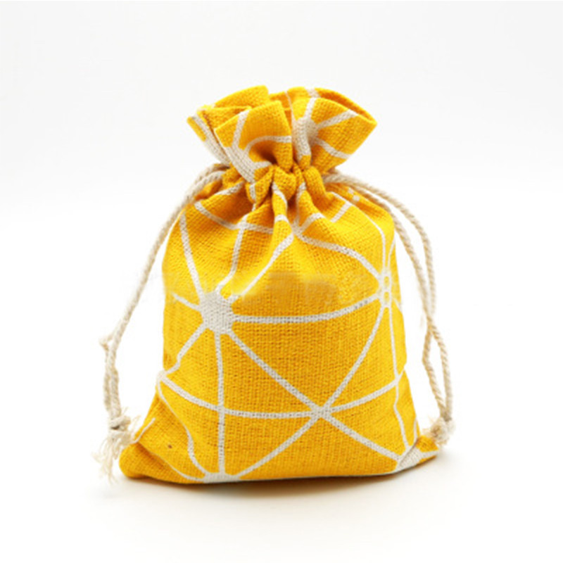 Kokvilnas līnija Savelkamās aukliņas maisiņi Uzglabāšanas soma Konfekšu labvēlības turētājs Rotaslietas Ballītes Dāvanas Soma Organizators Aplauzums Kosmētika Monētas Atslēgas Somas