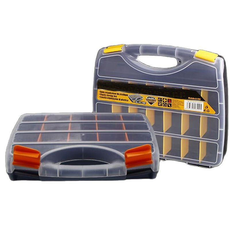 15/21 Grids Portatīvo detaļu kaste Metāla skrūvju uzglabāšanas kaste Aparatūras daļas Skrūvgriežu remonts Transportlīdzekļa rokas rīks ящик для инструментов