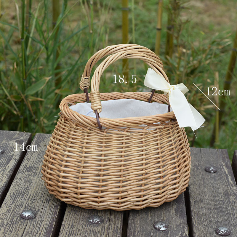 Õlgest kandekotid naistele rotangist korv rannas käsitsi valmistatud kangakott Käekott naistele kodune hoiukorv