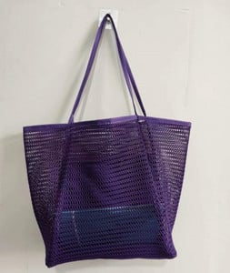 Geantă de plajă cu plasă pentru femei Geantă de mână de umăr Geanta de plajă de înot de capacitate mare Jucării pentru copii Genți de depozitare Organizator de machiaj Geantă de călătorie