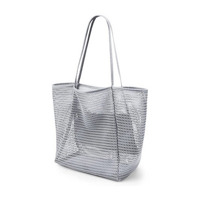 Geantă de plajă cu plasă pentru femei Geantă de mână de umăr Geanta de plajă de înot de capacitate mare Jucării pentru copii Genți de depozitare Organizator de machiaj Geantă de călătorie