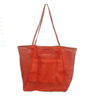 Geantă de plajă cu plasă pentru femei Geantă de mână de umăr Geanta de plajă de înot de capacitate mare Jucării pentru copii Genți de depozitare Organizator de machiaj Geantă de călătorie