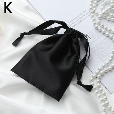 Zīda imitācijas auduma maisiņi rotaslietas iepakojums aukliņas biznesa dāvanas iesaiņojums labvēlīgi maisiņi kāzu ballītes konfekšu uzglabāšanas somas