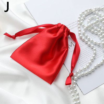 Zīda imitācijas auduma maisiņi rotaslietas iepakojums aukliņas biznesa dāvanas iesaiņojums labvēlīgi maisiņi kāzu ballītes konfekšu uzglabāšanas somas