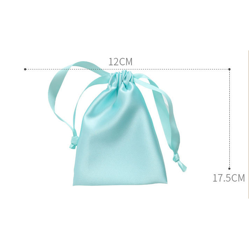 Zīda imitācijas auduma maisiņi rotaslietas iepakojums aukliņas biznesa dāvanas iesaiņojums labvēlīgi maisiņi kāzu ballītes konfekšu uzglabāšanas somas