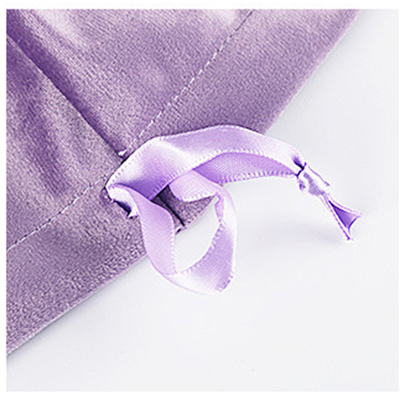 Pungi de depozitare din catifea DINYAO, cu șnur, la atingere moale, pentru machiaj, bijuterii de buzunar, pentru nuntă, pentru cadouri de Crăciun, de Anul Nou.