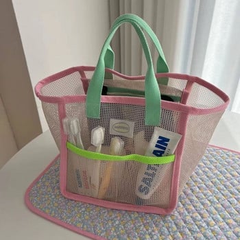 Дизайнерска плажна чанта Луксозна детска играчка с голям капацитет Преносими чанти за съхранение Чанта за съхранение на тоалетни принадлежности за плуване на открито