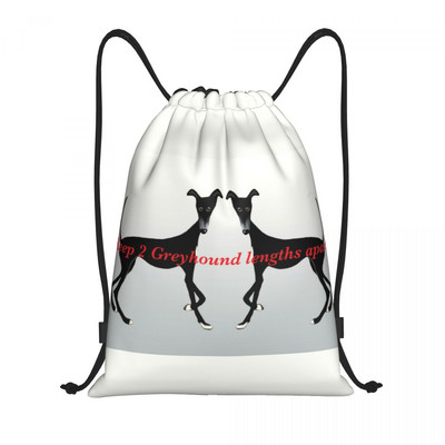 Pielāgota Azavakas kurts suns aukliņu soma vīriešiem sievietēm portatīva sporta zāle sporta maiss vipets vēja suns iepirkšanās uzglabāšanas mugursomas