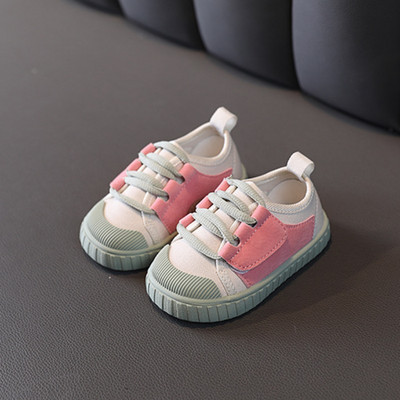 Bērnu apavi Zēniem Meiteņu kedas Mīkstas Neslīdošas Ērtas Zēniem Meitenēm Ikdienas apavi Toddler Baby Kedas Bērnu Audekla apavi