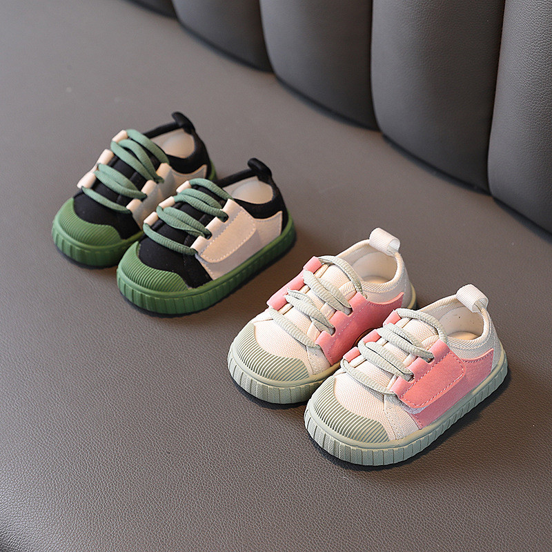 Bērnu apavi Zēniem Meiteņu kedas Mīkstas Neslīdošas Ērtas Zēniem Meitenēm Ikdienas apavi Toddler Baby Kedas Bērnu Audekla apavi