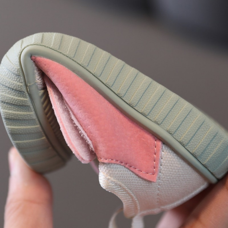 Bērnu apavi Zēniem Meiteņu kedas Mīkstas Neslīdošas Ērtas Zēniem Meitenēm Ikdienas apavi Toddler Baby Kedas Bērnu Audekla apavi