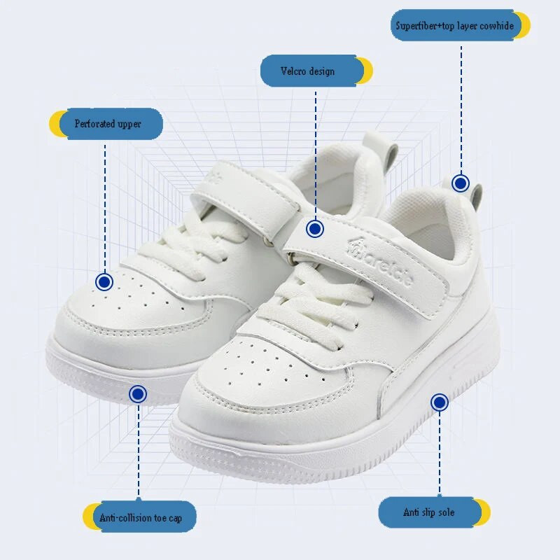 Primăvară și toamnă Băieți și fete Pantofi ocazional Pantofi rece și ușori pentru exterior Confortabil și respirabil Copii Casual Sh