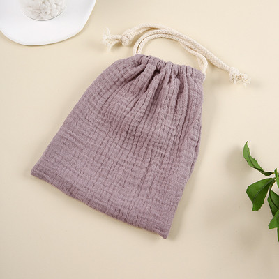 1PC Organizator Kawaii Bear Pamučna torbica s uzicom Ženska torbica za pohranu Slatka torbica za šminku Putne toaletne torbice Putni pribor za pranje