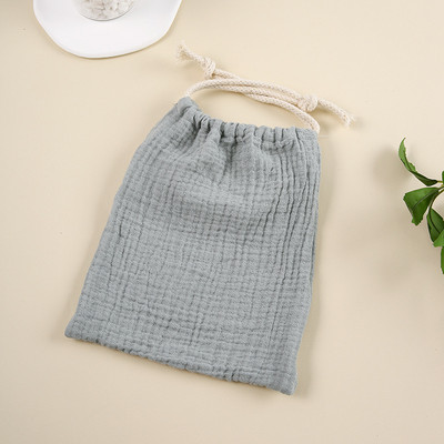 1PC Organizator Kawaii Bear Pamučna torbica s uzicom Ženska torbica za pohranu Slatka torbica za šminku Putne toaletne torbice Putni pribor za pranje