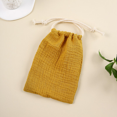 1PC Organizator Kawaii Bear Pamučna torbica s uzicom Ženska torbica za pohranu Slatka torbica za šminku Putne toaletne torbice Putni pribor za pranje