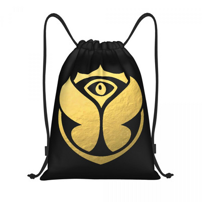 Violetas Tomorrowland aukliņas somas sievietēm vīriešiem pārnēsājamas sporta vingrošanas somas treniņiem uzglabāšanas mugursomas