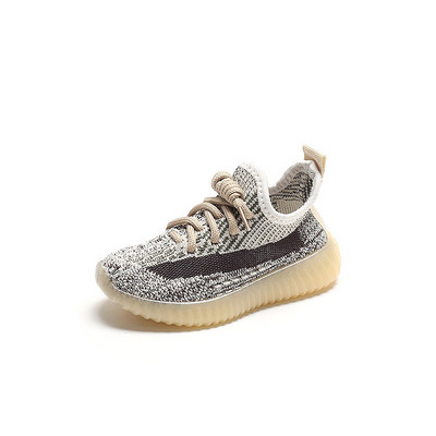 Lengvi vaikiški laisvalaikio kokoso batai su guminiais padais, skirti kūdikiams, berniukams ir mergaitėms. Neslystantis lauko sportinis tinklelis Bre