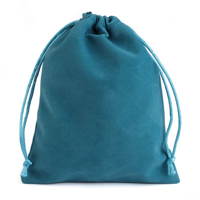 15 kom/lot 7x9 cm mekana baršunasta torbica s uzicom za ruž za usne Nakit Prstenje Naušnice Paket