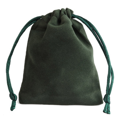 15 kom/lot 7x9 cm mekana baršunasta torbica s uzicom za ruž za usne Nakit Prstenje Naušnice Paket