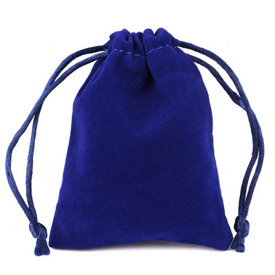 15 kom/lot 7x9 cm mekana baršunasta torbica s uzicom za ruž za usne Nakit Prstenje Naušnice Paket